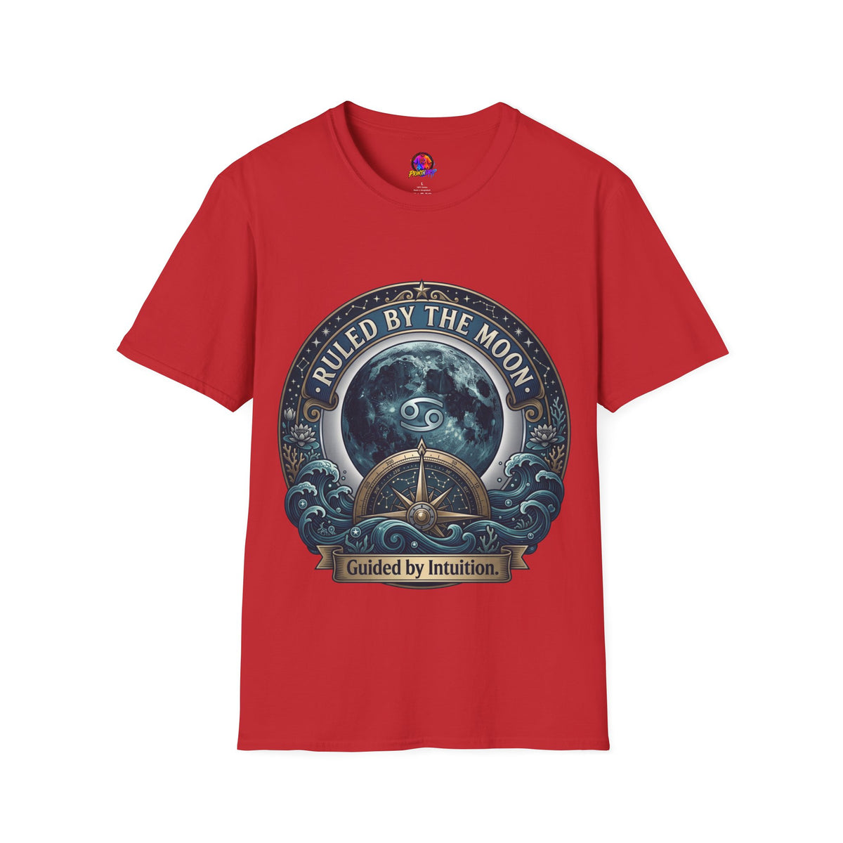 Ruled by the Moon T-Shirt — Moonphase Zodiac Graphic Tee