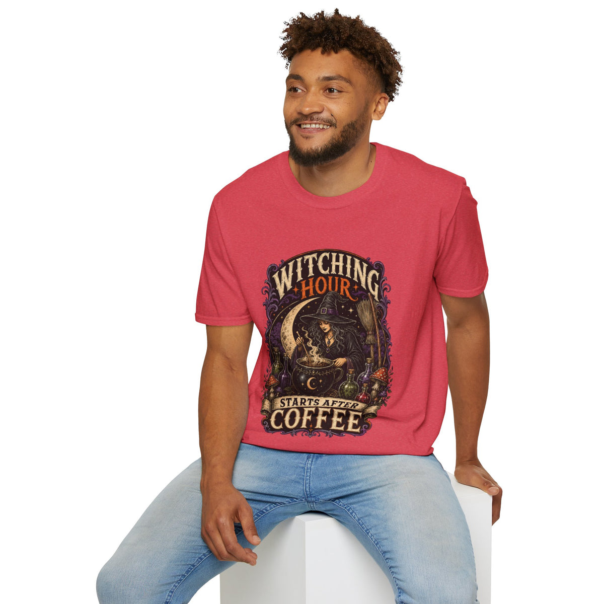 Halloween Witching Hour Softstyle T-Shirt