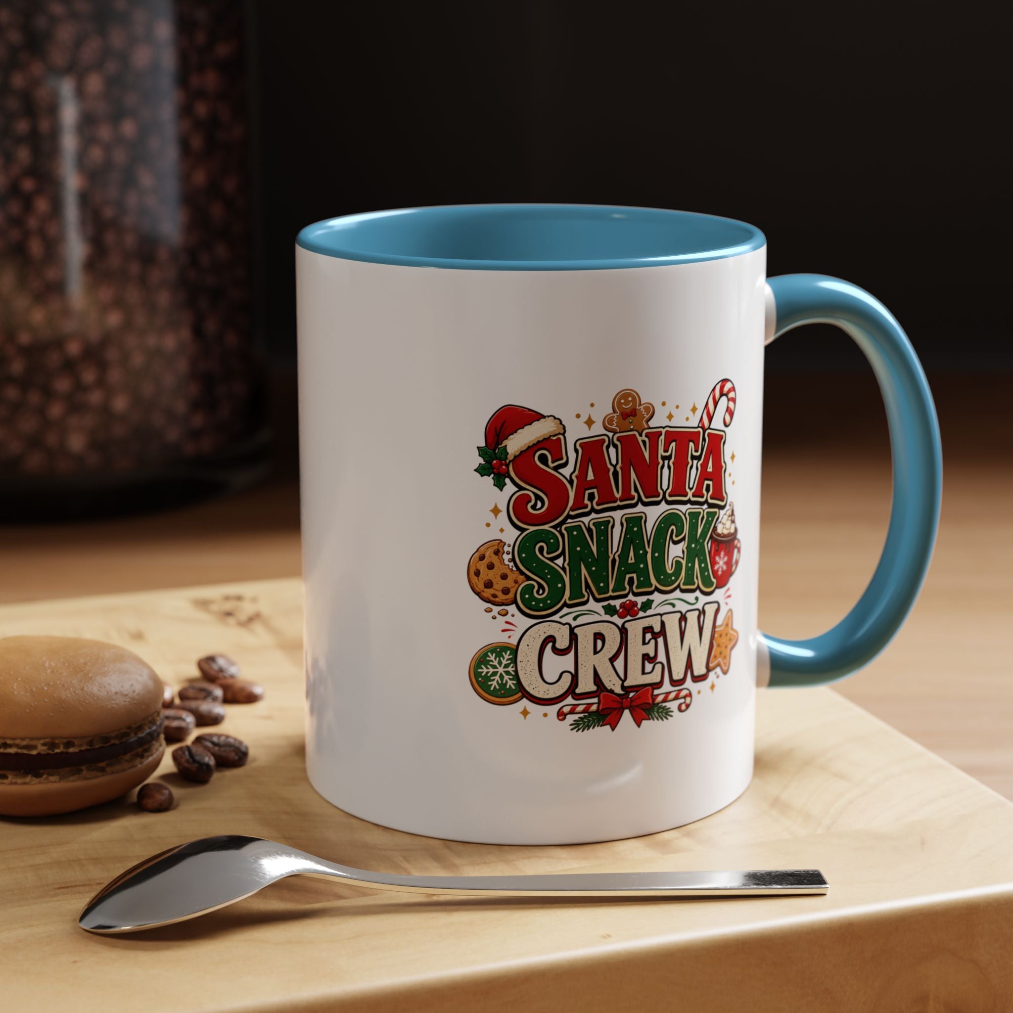 Santa Snack Crew Coffee Mug