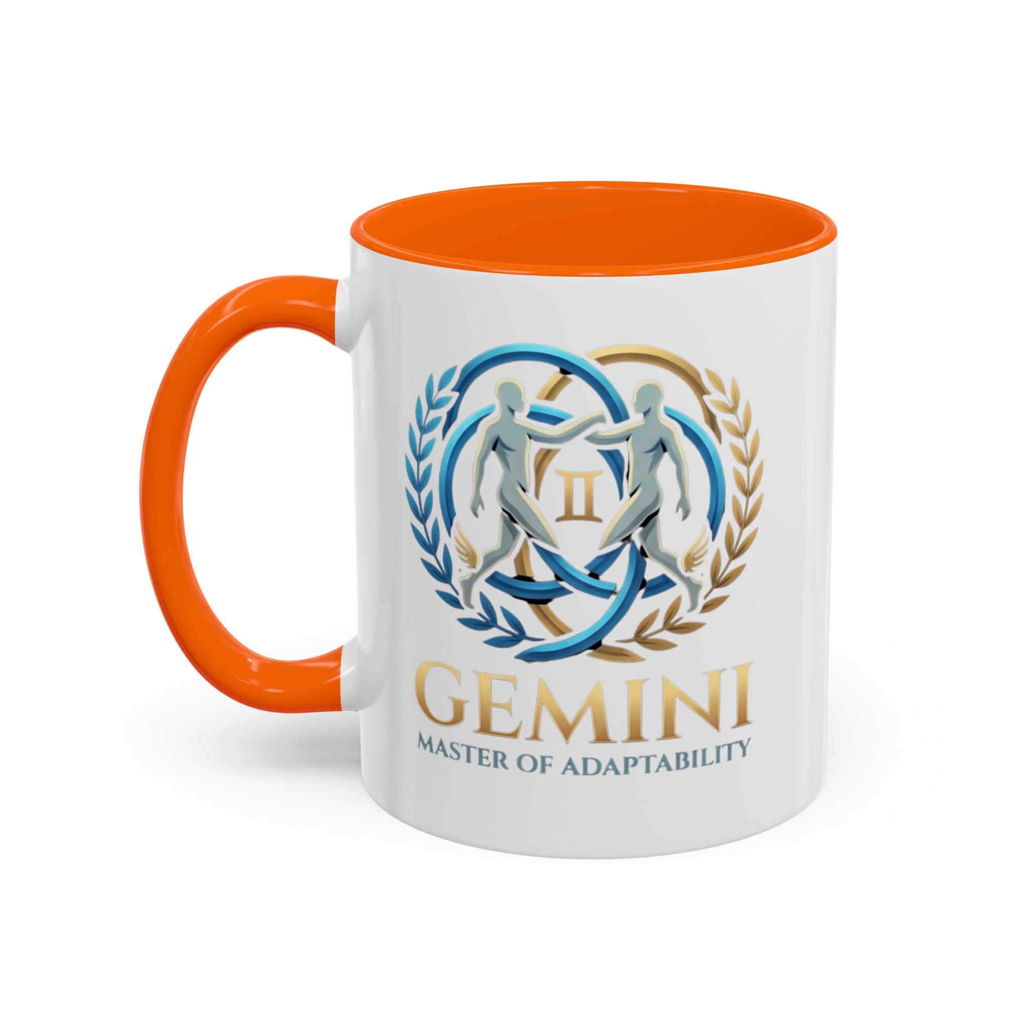 Gemini Zodiac Coffee Mug — 'Master of Adaptability' Accent Mug (11/15oz)