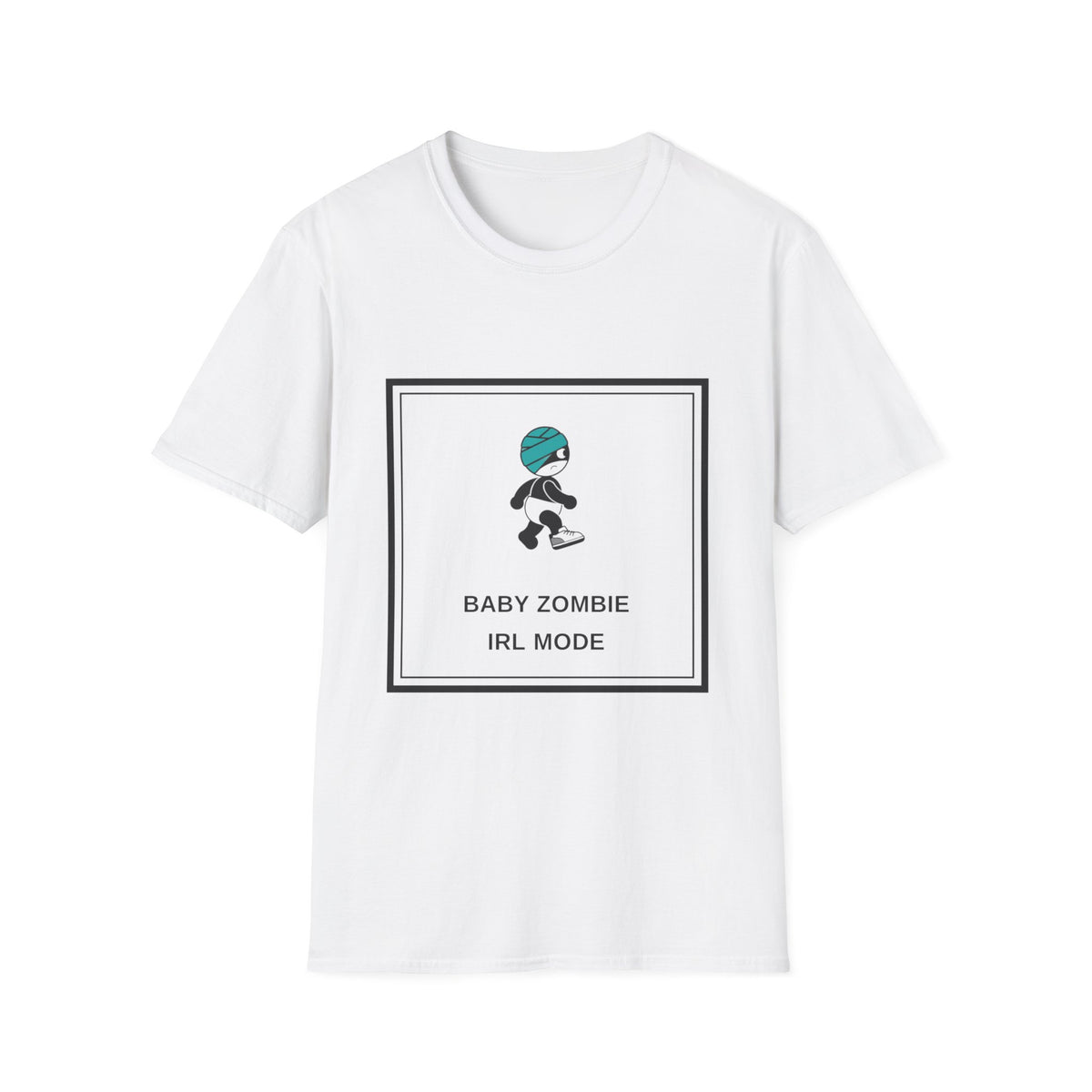 Baby Zombie T-Shirt — 'Baby Zombie IRL Mode' Cute Cartoon Graphic Tee - Trending Now - August 2026