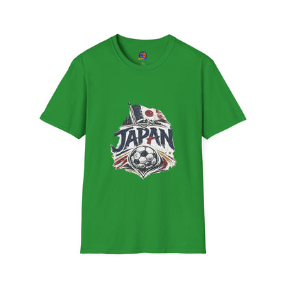 Japan Soccer T-Shirt – Vintage Flag & Crest Football Tee