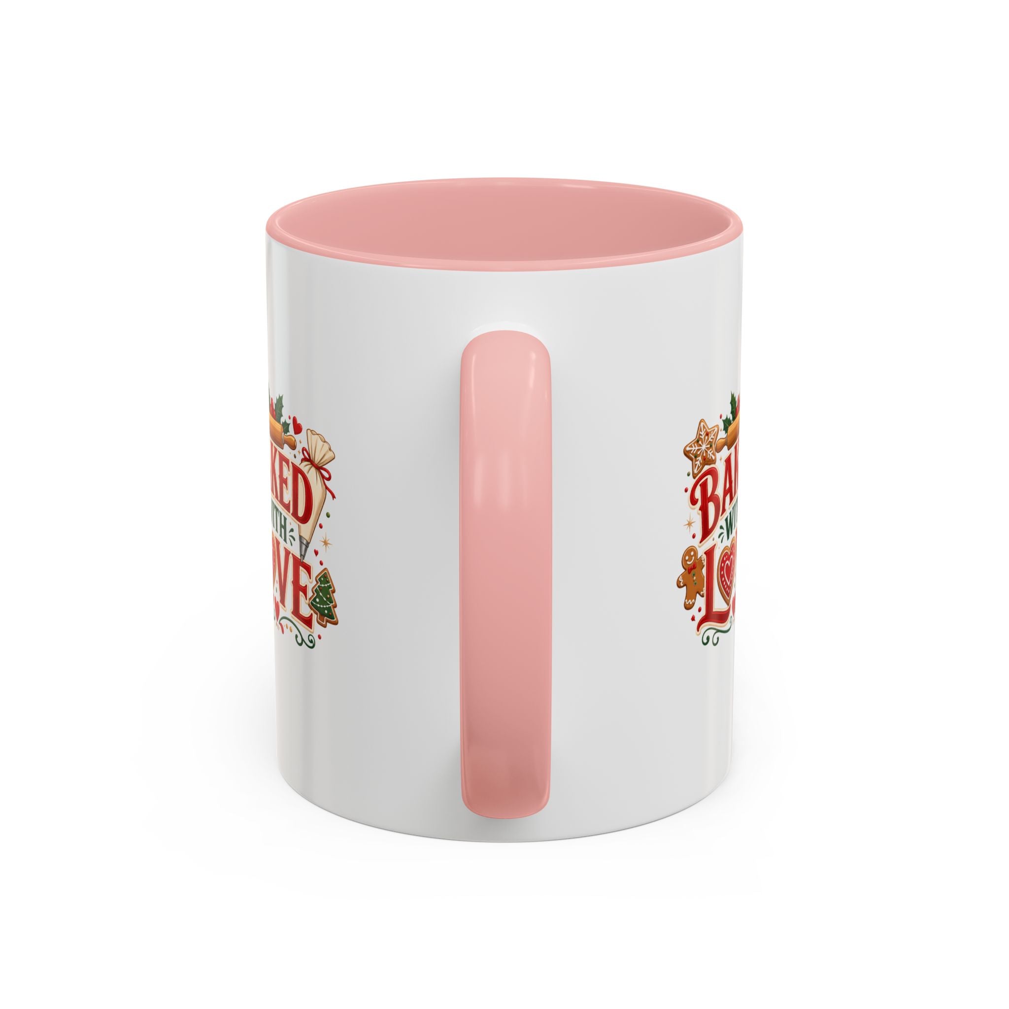 Baked With Love Coffee Mug — Holiday Baking Kitchen Gift