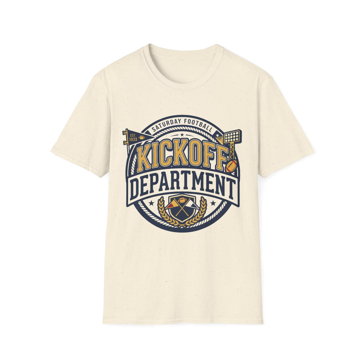 Kickoff Football T-Shirt — Game Day Logo Tee - Trending Now - August 2026