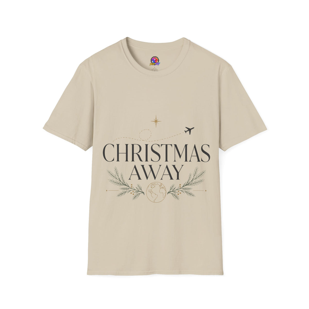 Christmas Away T-Shirt — Holiday Travel Graphic Tee