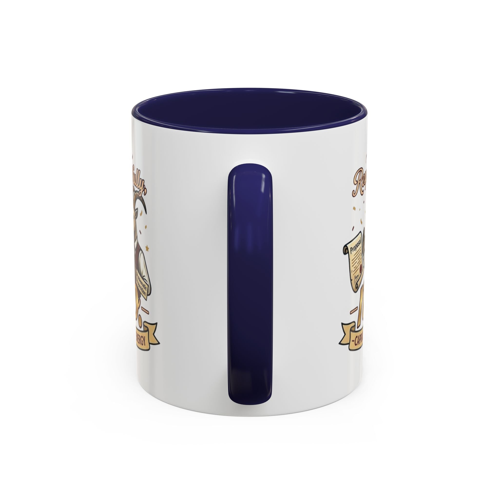 Respectfully No Capricorn Energy Coffee Mug — Zodiac Goat Astrology Gift (11/15oz)