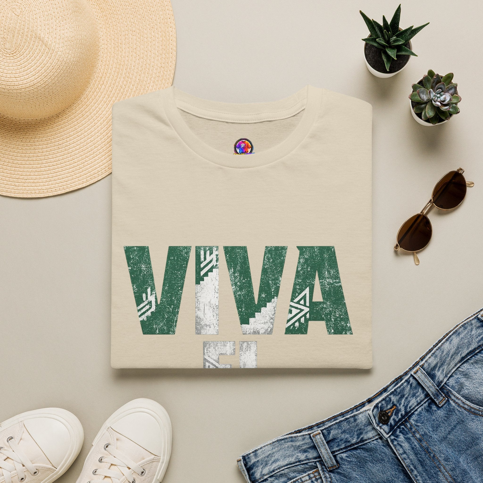 Mexico T-Shirt — "Viva El Fútbol" Mexican Soccer Graphic Tee