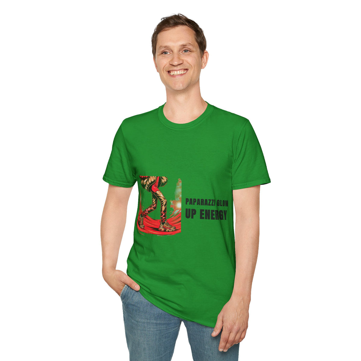 T-Shirt — "Paparazzi Glows Up Energy" Graphic Tee (Bold Pop Art Style) - Trending Now - September 2026