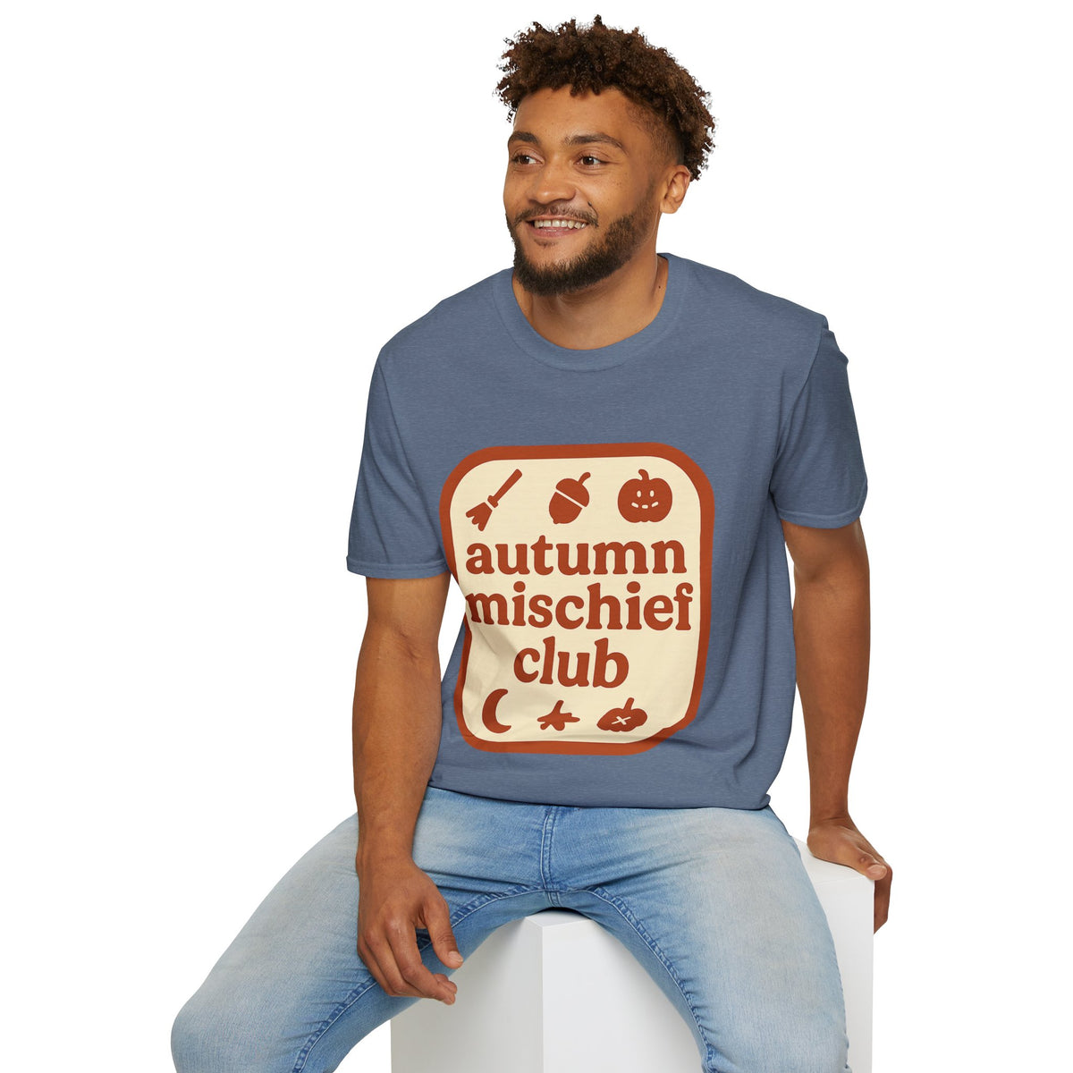 Autumn Mischief Club T-Shirt — Cozy Fall Graphic Tee - Trending Now - August 2026