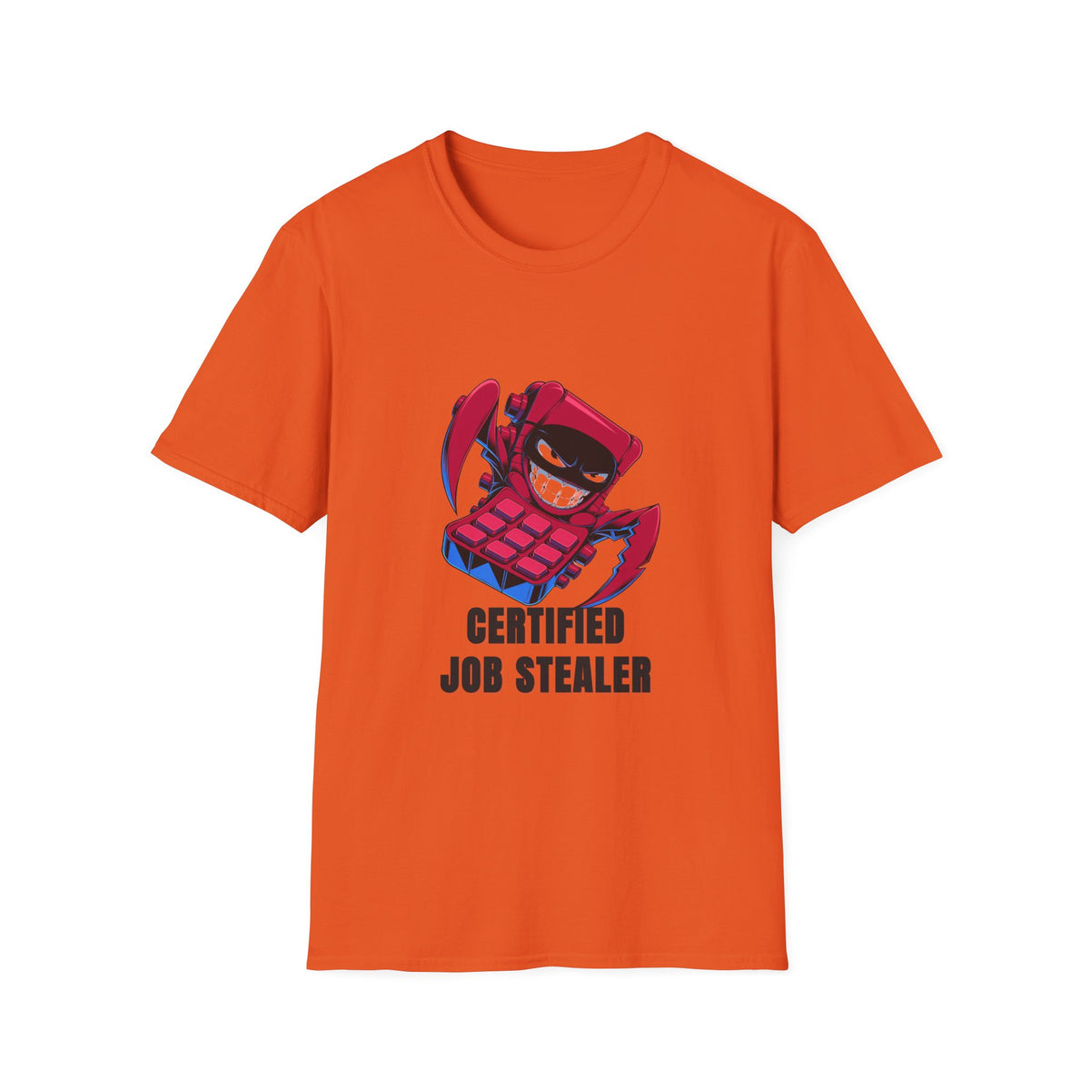 Certified Job Stealer T-Shirt — Funny Cartoon Ninja Heist Tee - Trending Now - August 2026