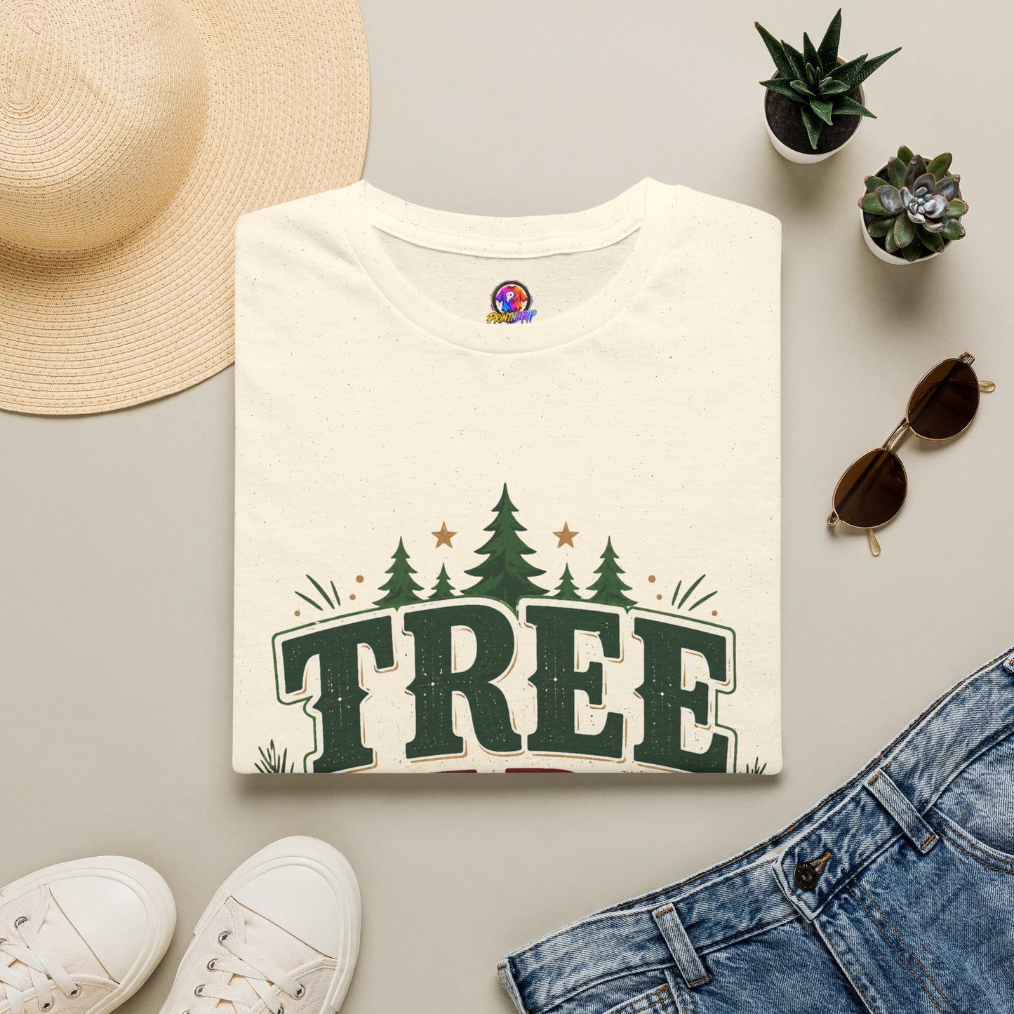 T-Shirt — Tree Farm Vibes Graphic Tee
