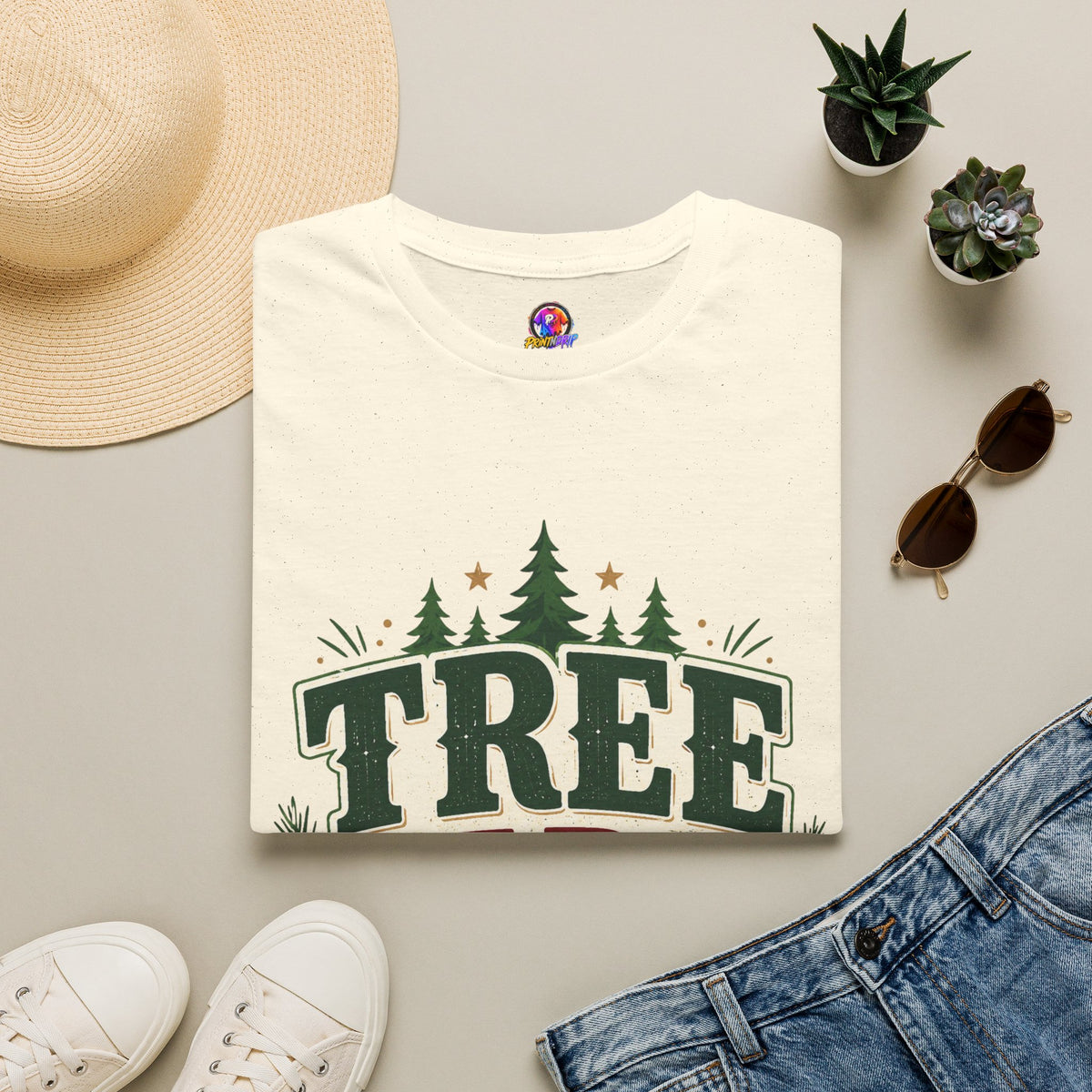 T-Shirt — Tree Farm Vibes Graphic Tee