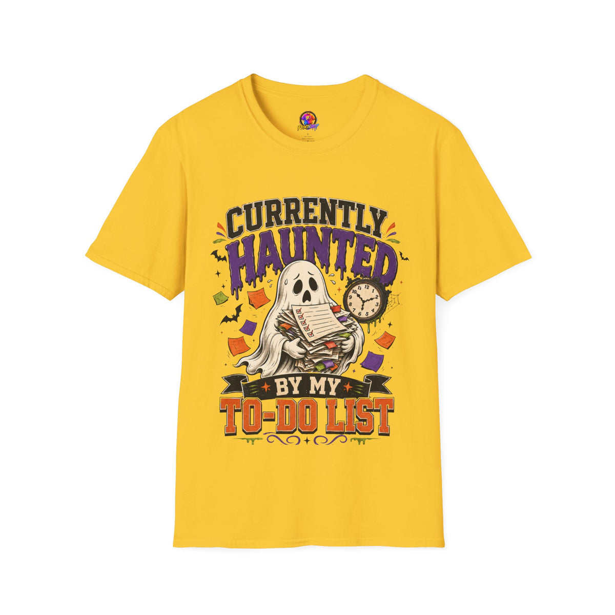 Halloween Currently Haunted Unisex Softstyle T-Shirt