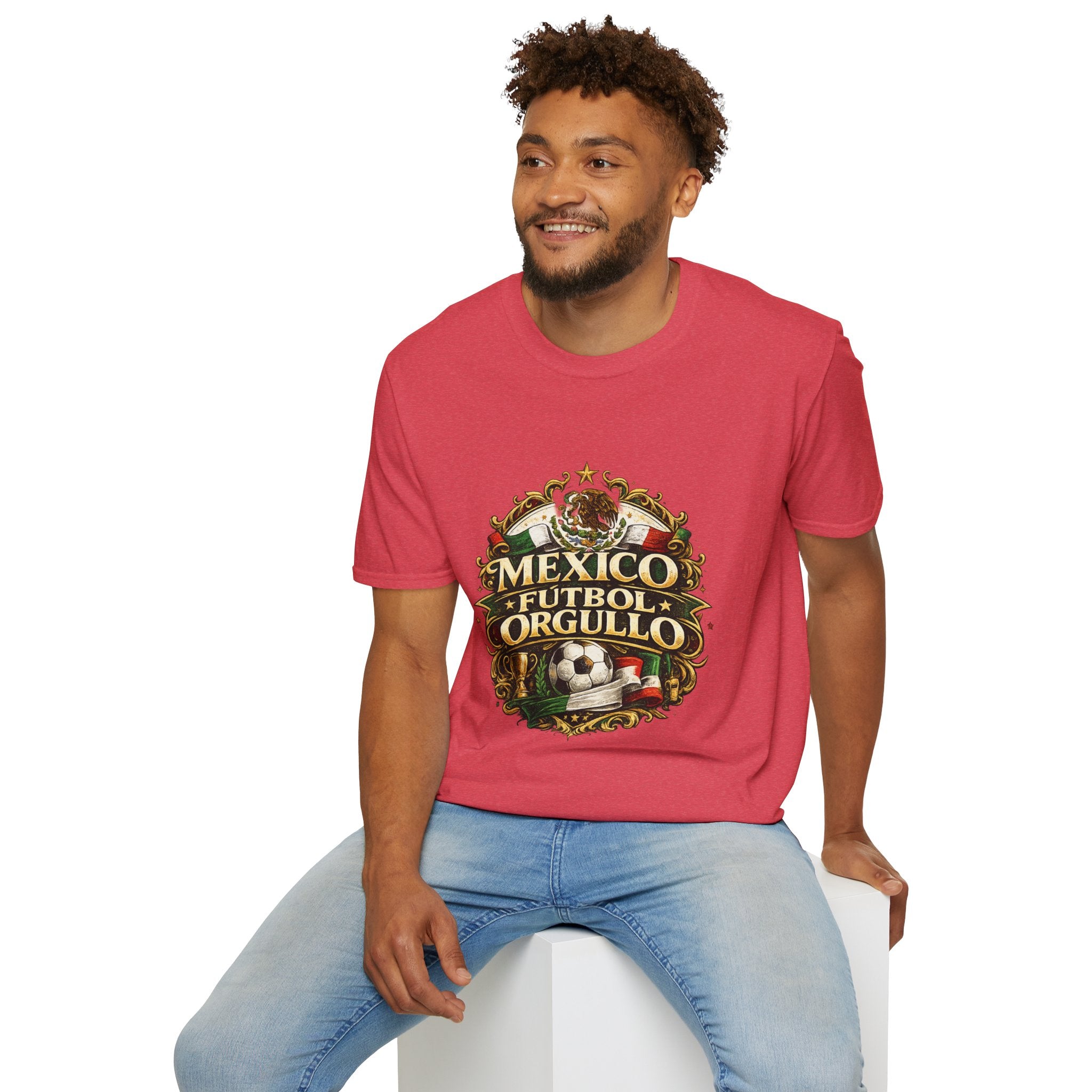 Mexico Fútbol Orgullo T-Shirt — Mexican Soccer Pride Graphic Tee