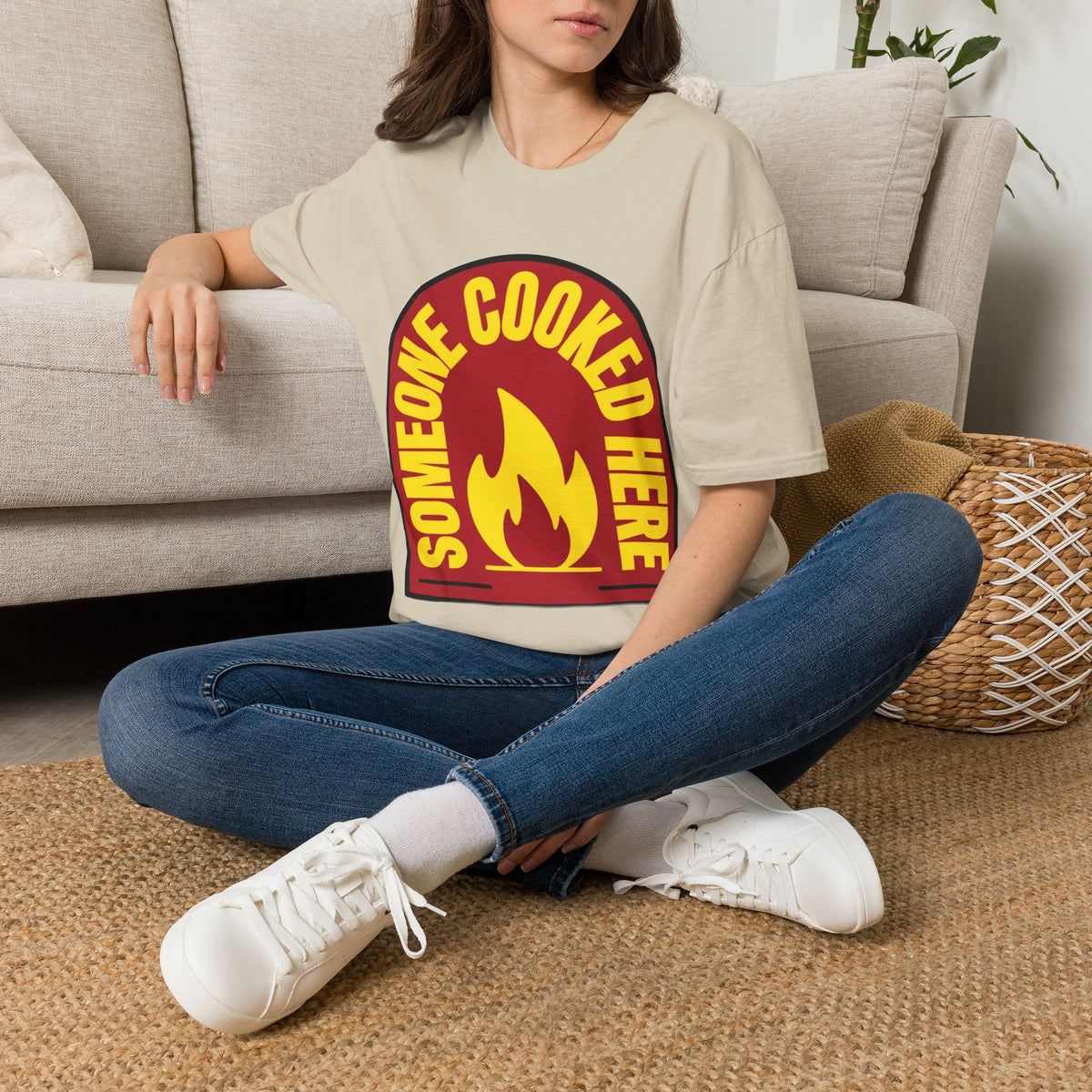 Someone Cooked Here T-Shirt — Funny Chef/Kitchen Cooking Shirt - Trending Now - August 2026