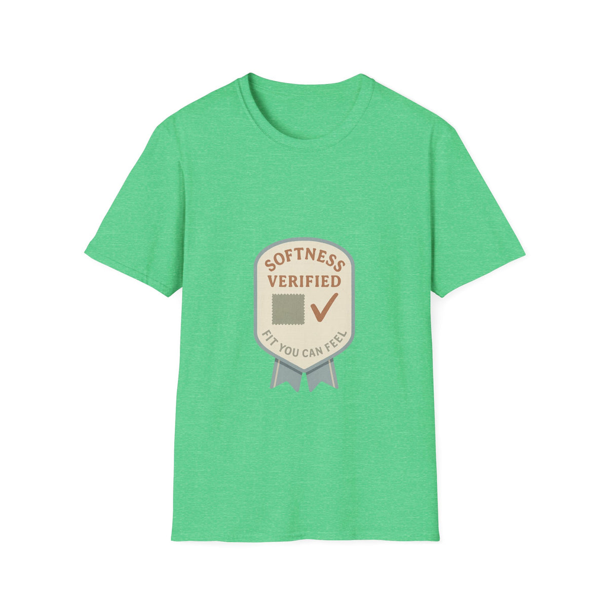 Softness Verified Badge T-Shirt — Cozy Comfort Graphic Tee - Trending Now - October 2026