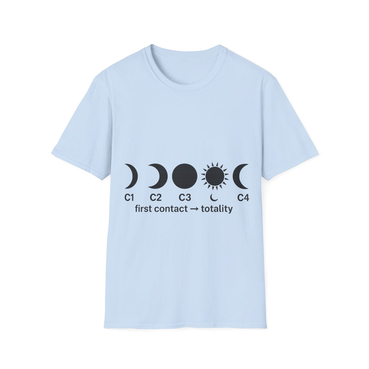 Minimalist Moon Phases Celestial Graphic Tee - Witchy Boho Moon Cycle T-Shirt - Trending Now - September 2026