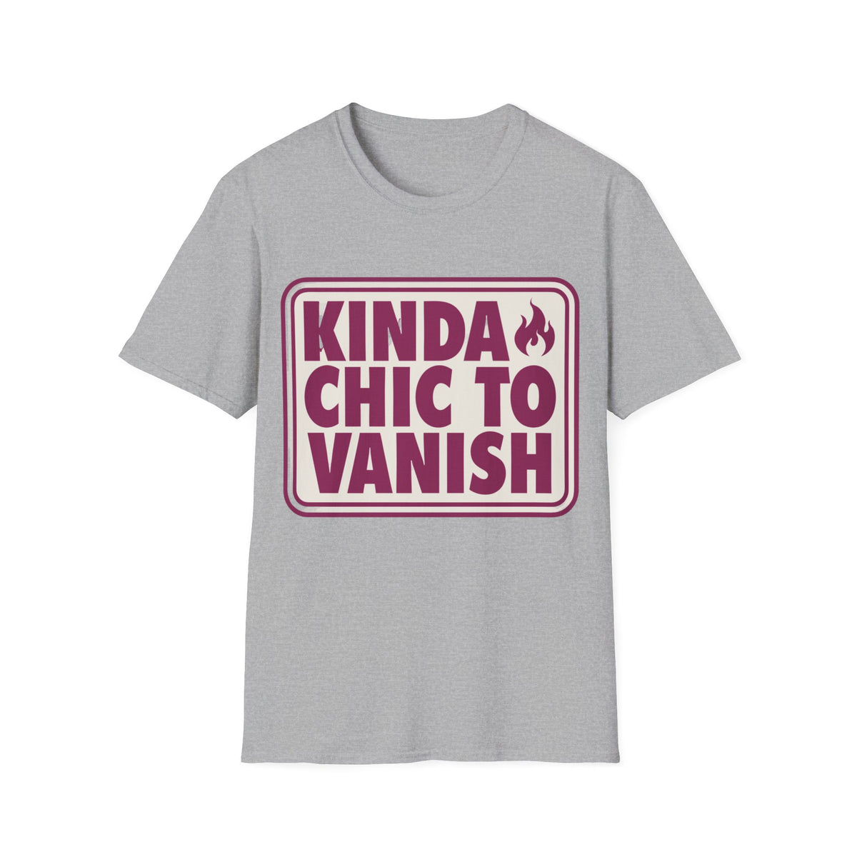 Kinda Chic to Vanish Graphic T-Shirt - Trending Now - August 2026