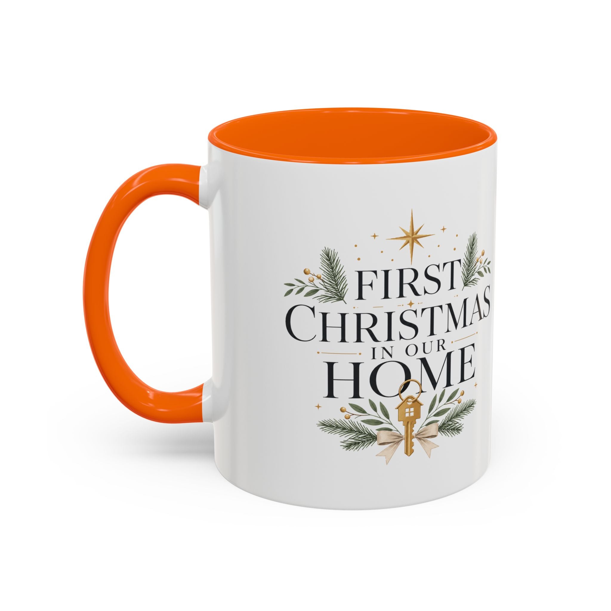 Christmas First Christmas in Our Home Accent Coffee Mug – Holiday Keepsake