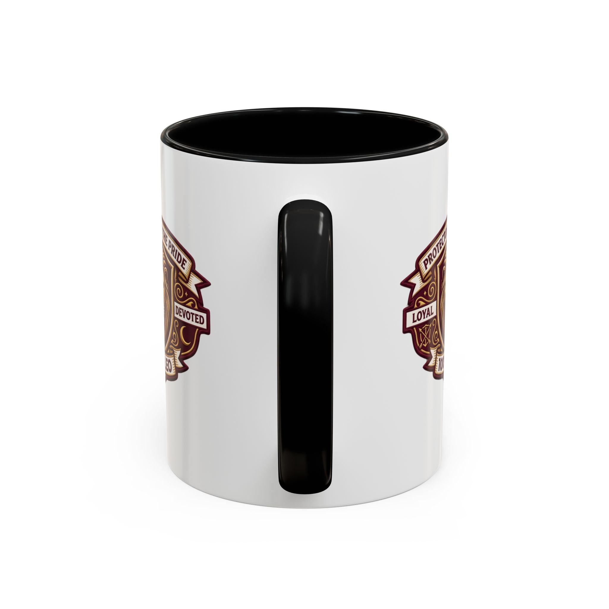 Leo Zodiac Coffee Mug — "Protector of the Pride" Lion Design (11/15 oz)