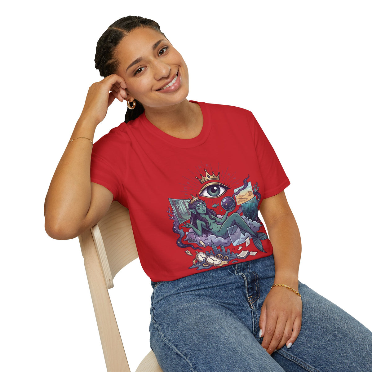 Pisces Mystic Tee — "Reality is optional for a Pisces" Astrological Graphic T-Shirt