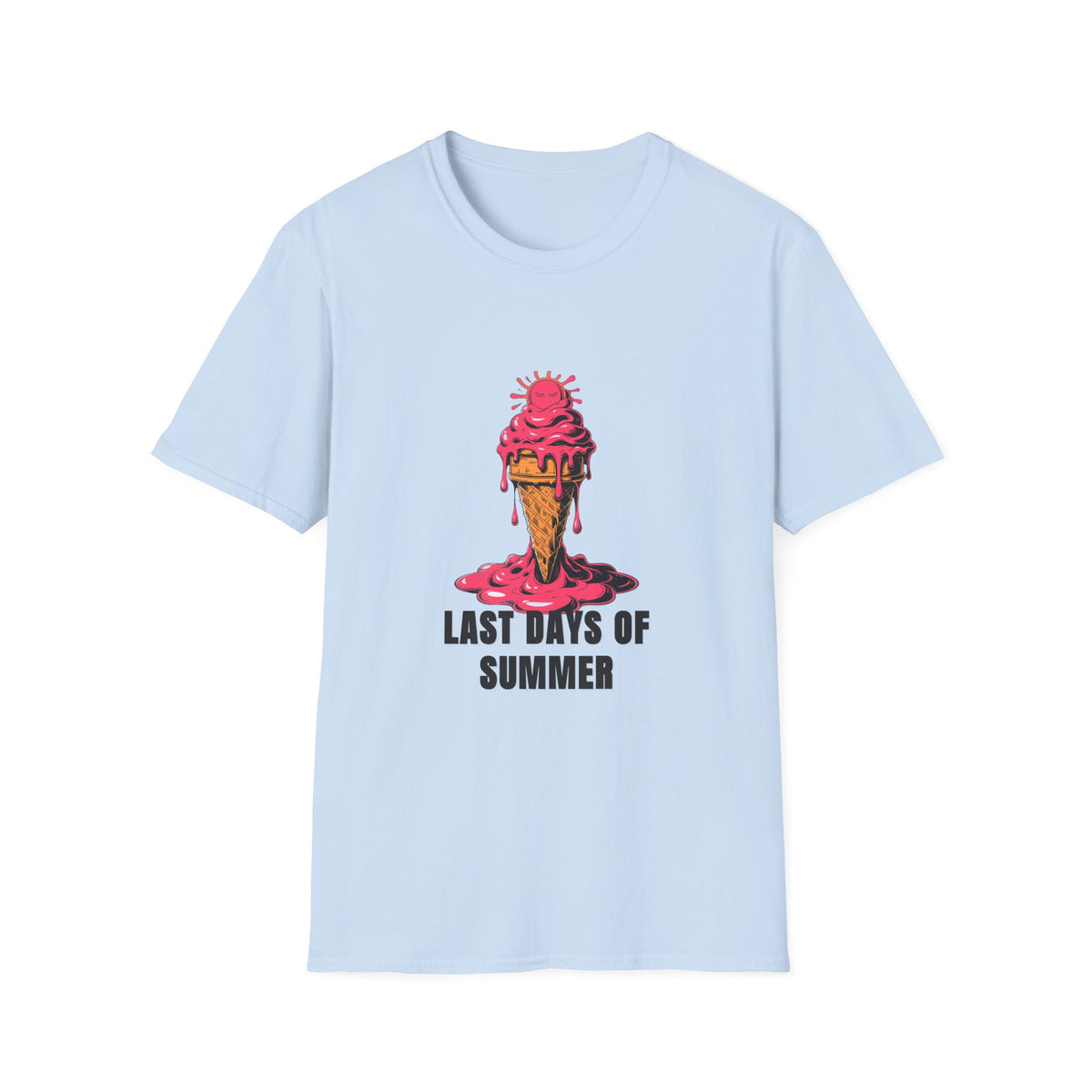 Ice Cream Melt T-Shirt — "Last Days of Summer" Graphic Tee - Trending Now - August 2026
