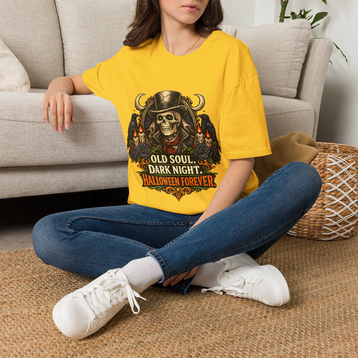 Halloween Old Soul Unisex Softstyle T-Shirt