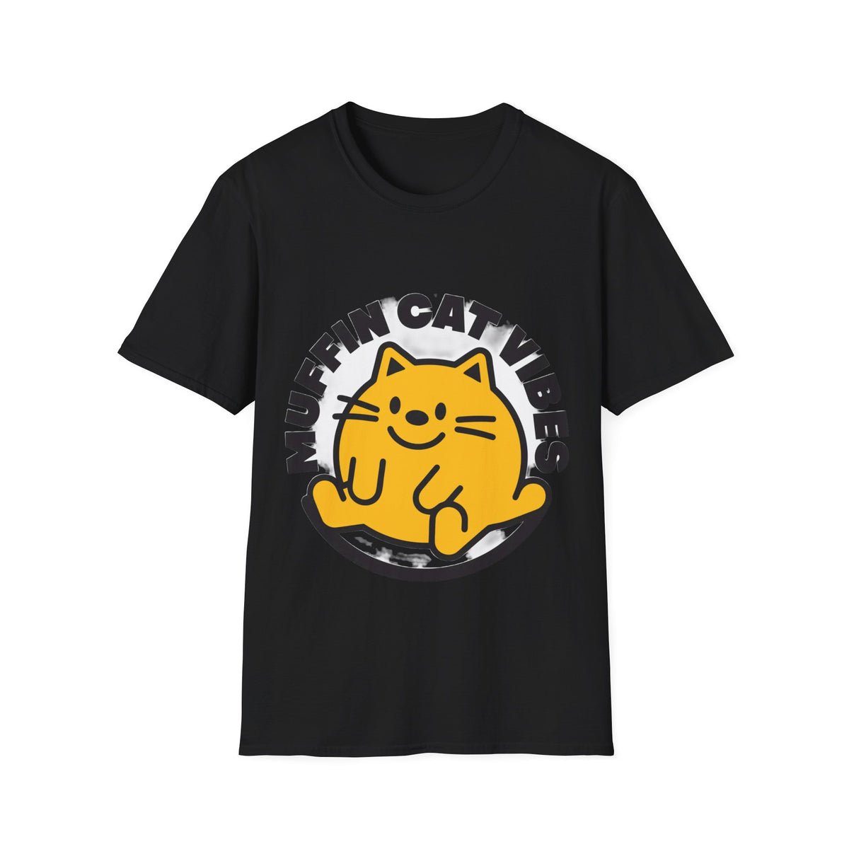 Muffin Cat Vibes Retro Cute Kitten Graphic T-Shirt - Trending Now - September 2026