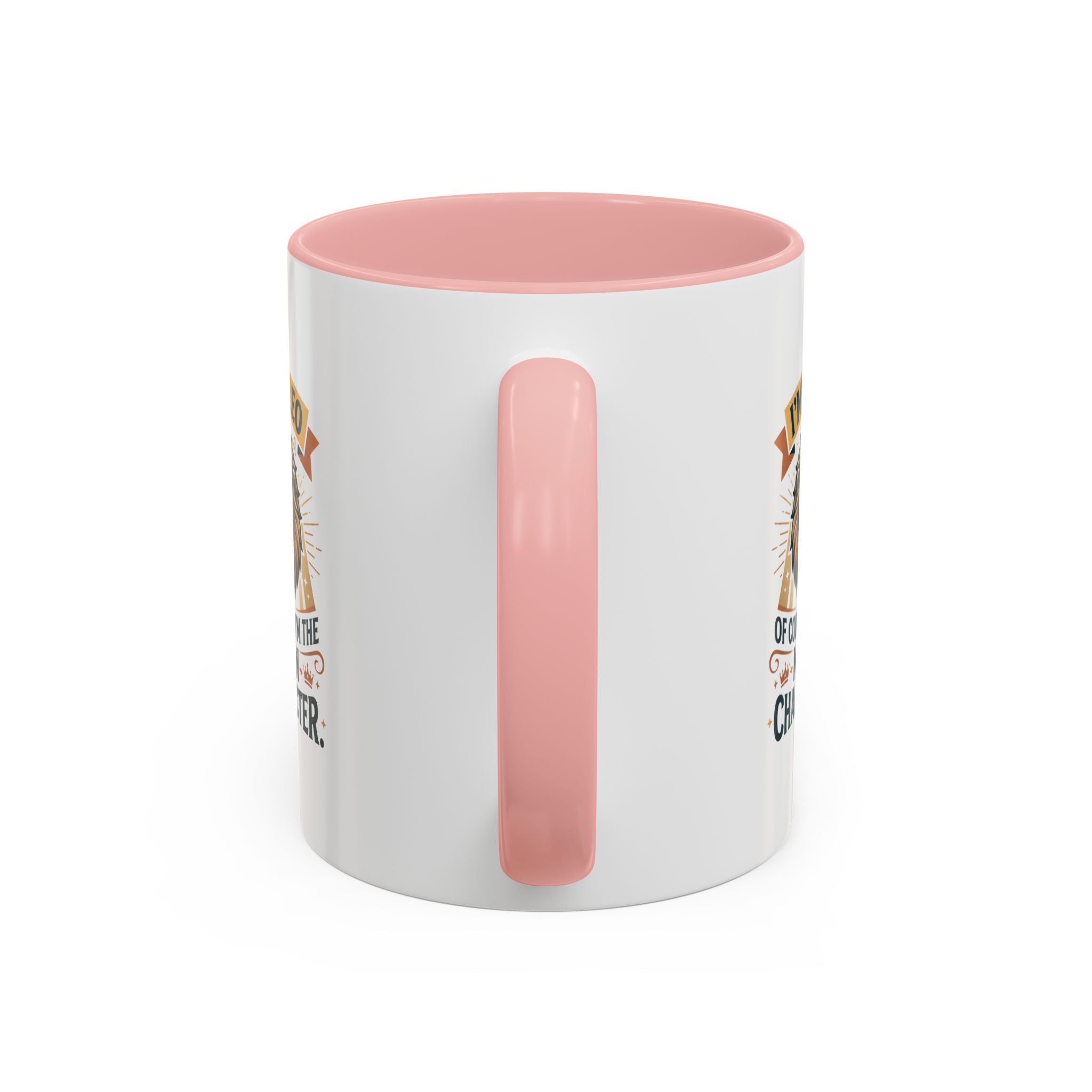 Leo Coffee Mug – “I’m a Leo, Of Course I’m the Main Character” Accent Mug