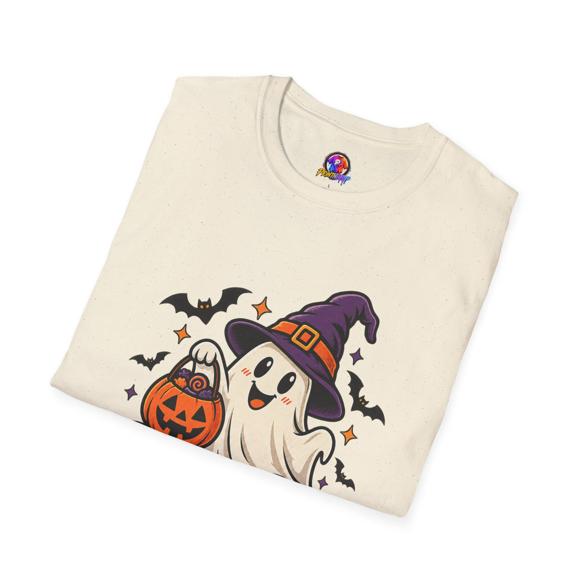 Spooky Season T-Shirt — Cute Ghost Halloween Tee ("Spooky Season Social Club")