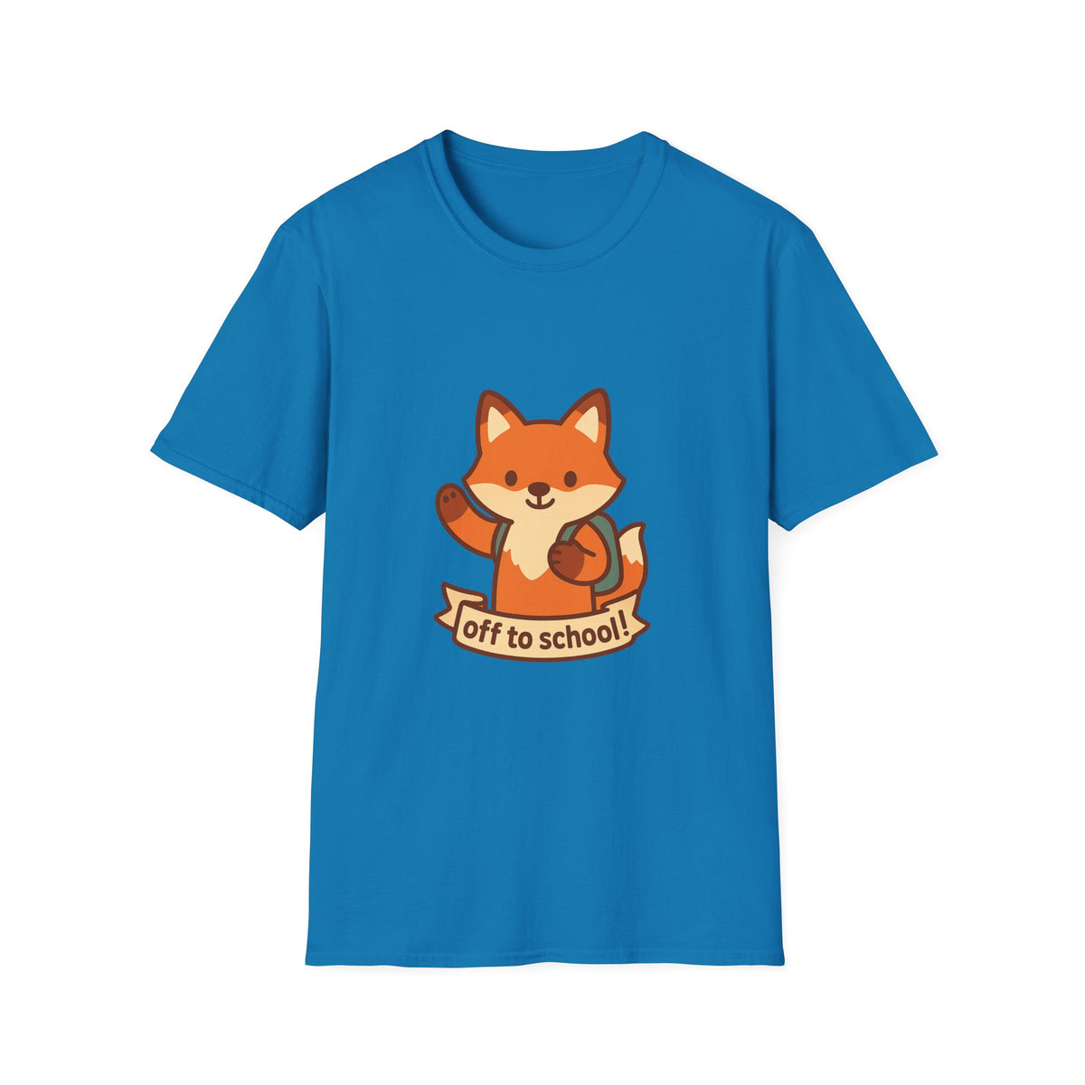 Cute Fox "Off to School" T-Shirt — Kids/Teacher Back-to-School Tee - Trending Now - August 2026