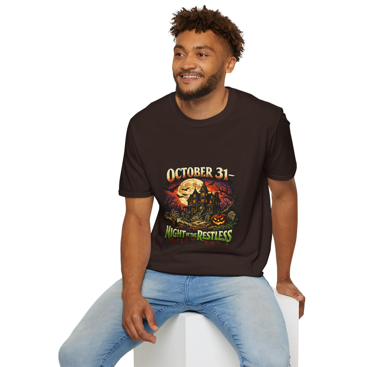 Halloween October 21 Unisex Softstyle T-Shirt