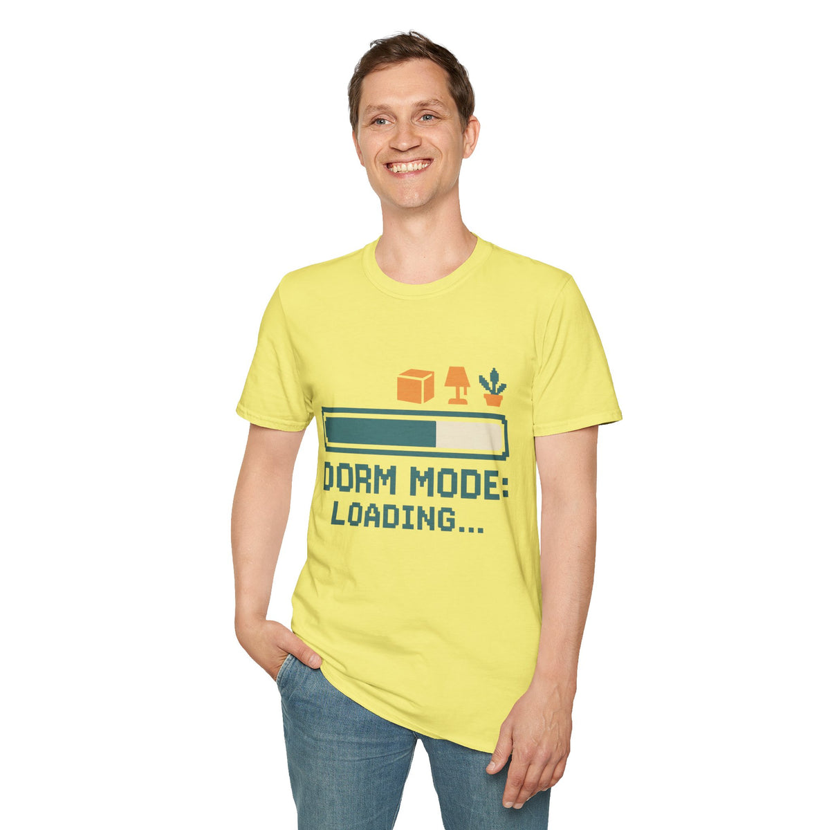 Dorm Mode Loading T‑Shirt — Funny Moving/College Moving Tee - Trending Now - August 2026