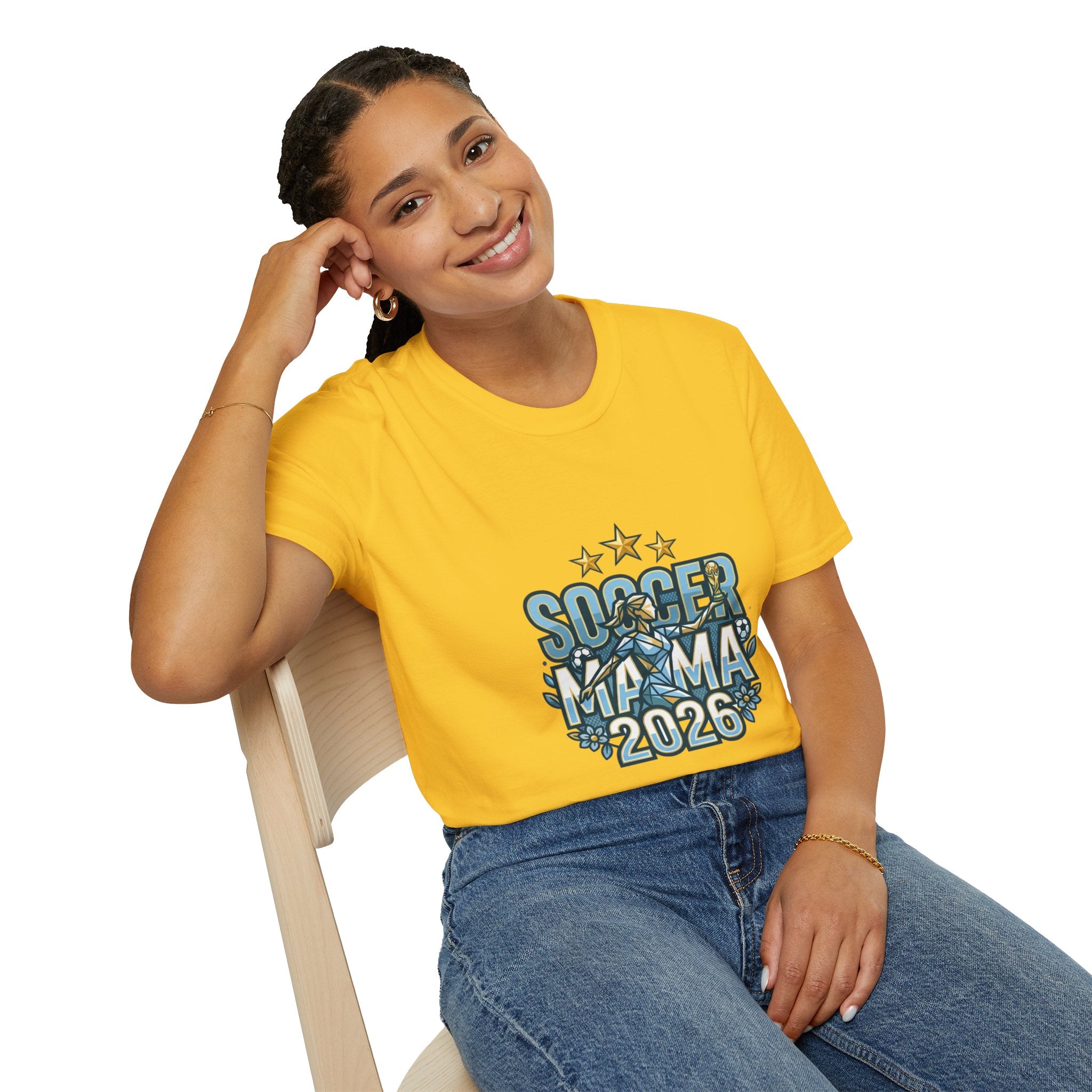 Soccer Mama 2026 T-Shirt — Women's Supporter Mom Tee