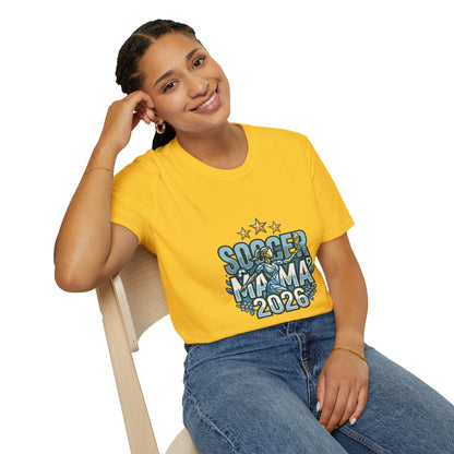 Soccer Mama 2026 T-Shirt — Women's Supporter Mom Tee