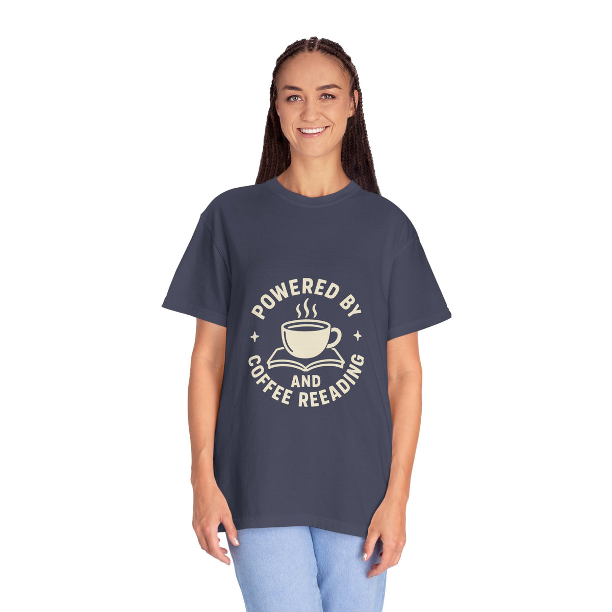 Coffee & Reading T-Shirt — "Powered by Coffee and Reading" Graphic Tee - Trending Now - October 2026