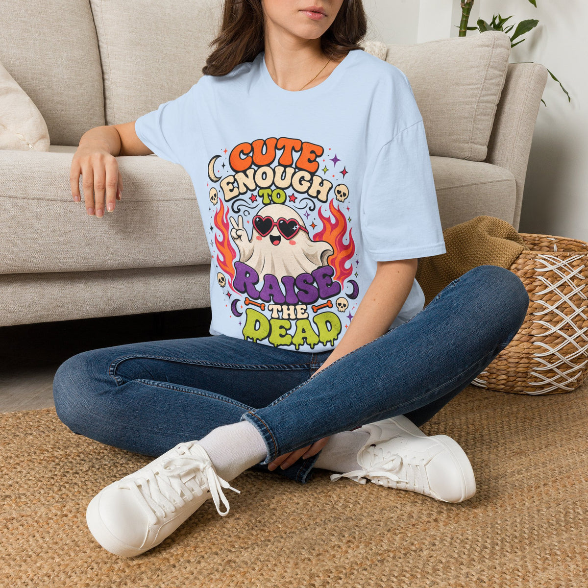 Halloween Cute Enough Unisex Softstyle T-Shirt
