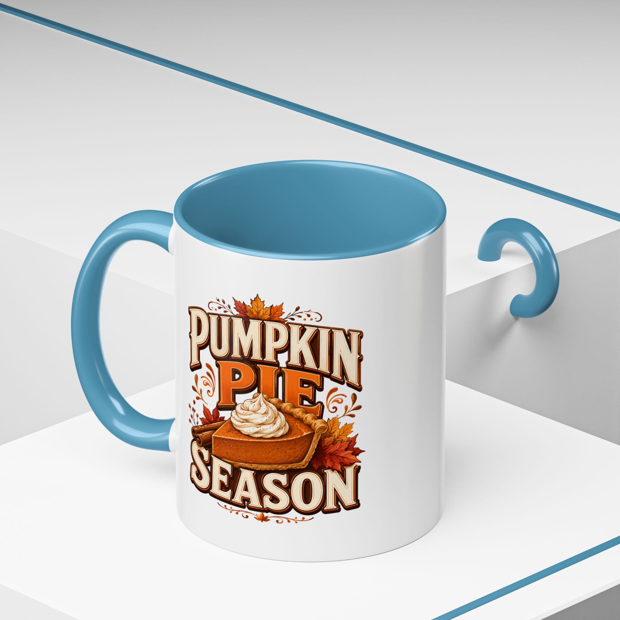 Thanksgiving Mug Pumpkin Pie Season Coffee Mug — Fall Thanksgiving Accent