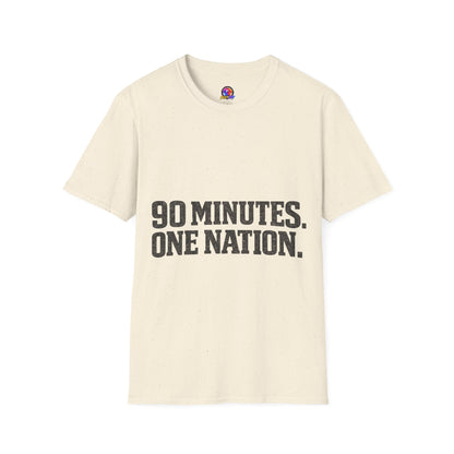 FIFA World Cup 2026 90 Minutes. One Nation. T-Shirt — Patriotic Soccer/Fans Tee