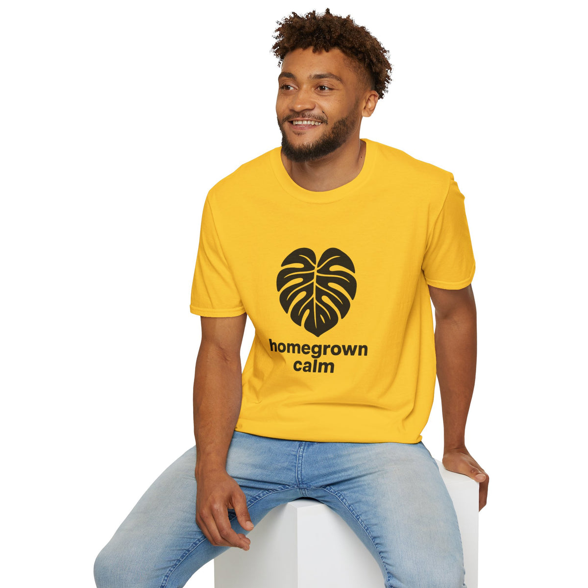 Black T‑Shirt with Subtle Heartroots Graphic – Minimal Plant Lover Tee - Trending Now - August 2026