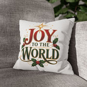 Christmas Pillowcase Joy to the World Christmas Pillowcase