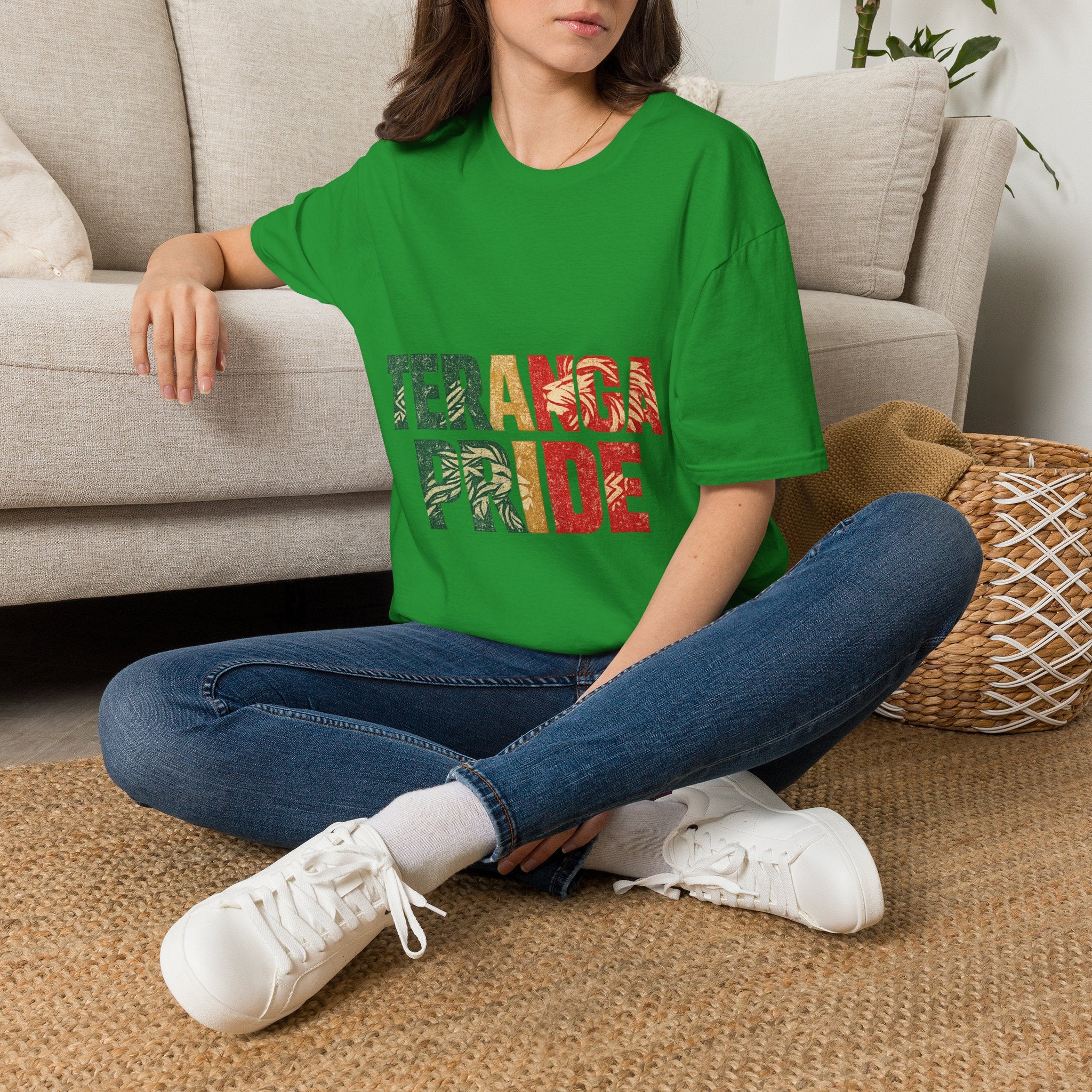 Senegal Teranga Pride T-Shirt — Senegalese Culture Floral Graphic Tee