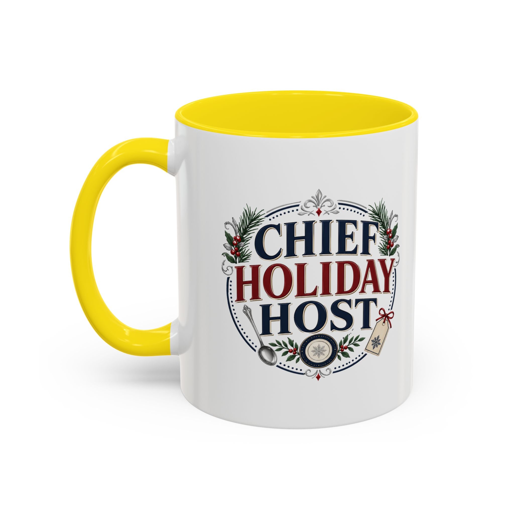 Christmas Chief Holiday Host Coffee Mug — Festive Christmas Morning Gift