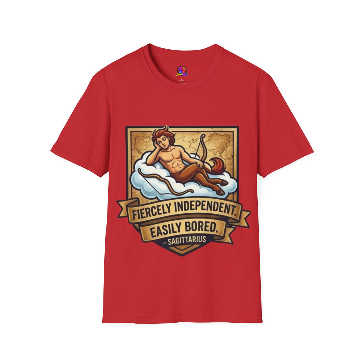 Sagittarius Zodiac T‑Shirt — Fiercely Independent, Easily Bored Astrology Tee