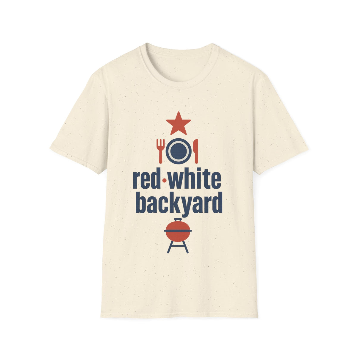 Patriotic BBQ T-Shirt — Red Star Plate Grill Graphic - Trending Now - August 2026