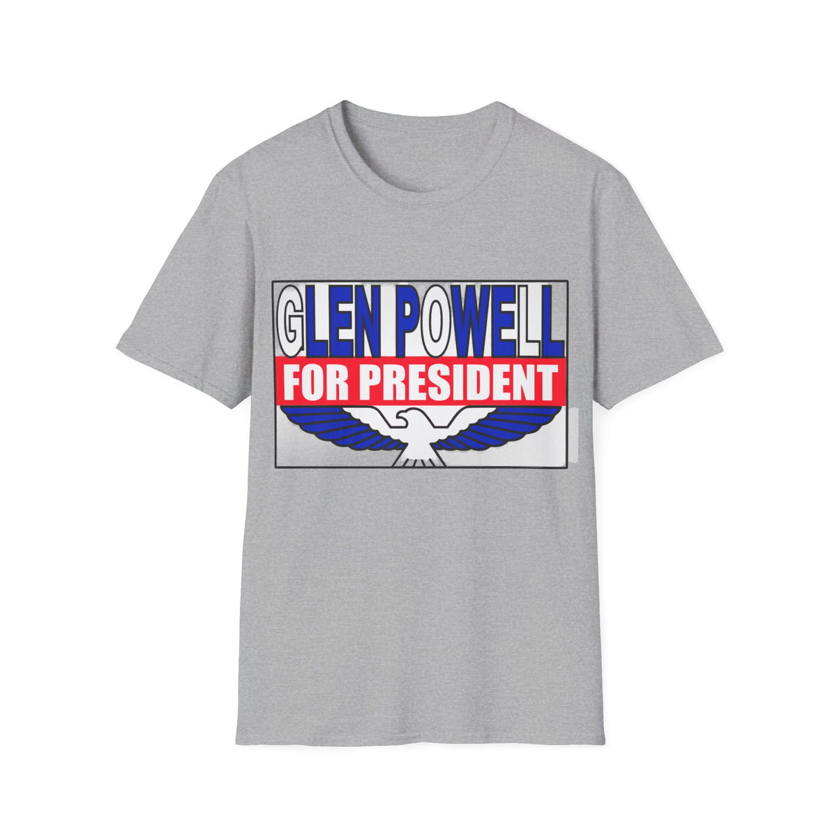 T-Shirt — Glen Powell For President Graphic Tee - Trending Now - August 2026
