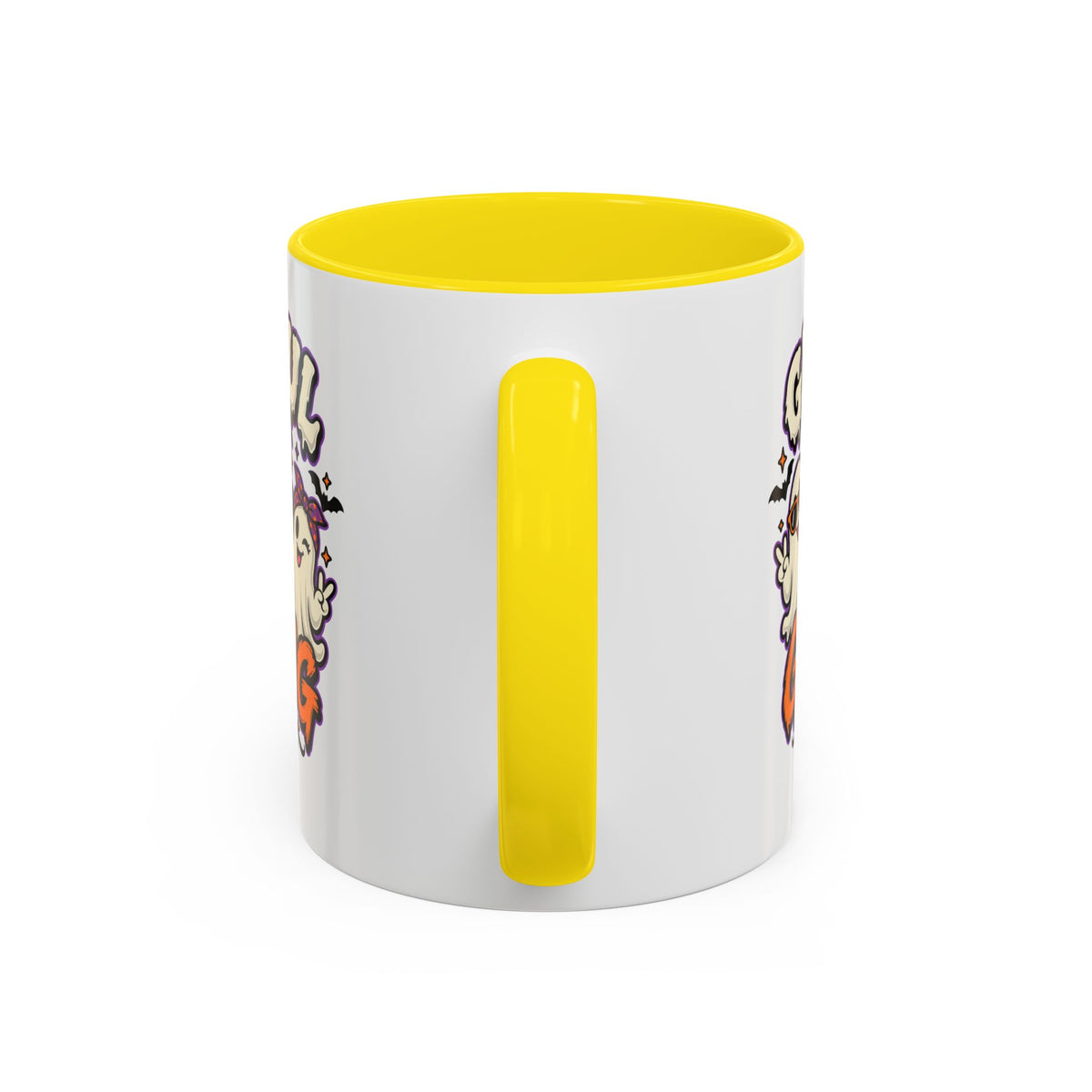 Ghoul Gang Coffee Mug — Cute Halloween Ghosts Accent Mug (11/15oz)