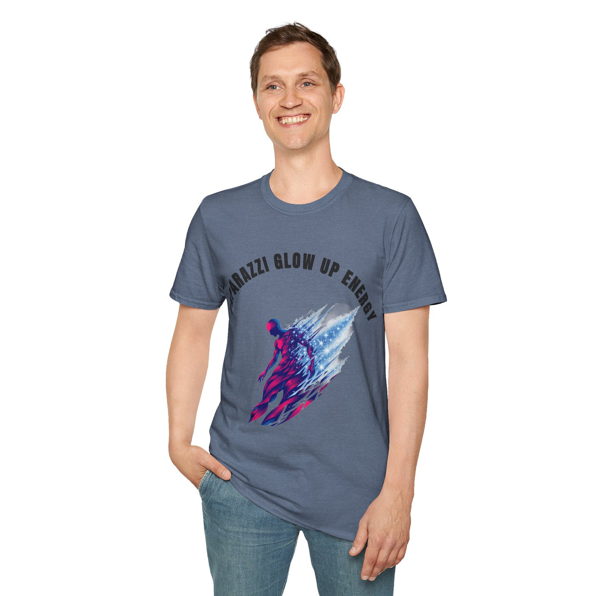 Paparazzi Glow Up Energy T-Shirt — Retro Cosmic Silhouette Tee - Trending Now - September 2026