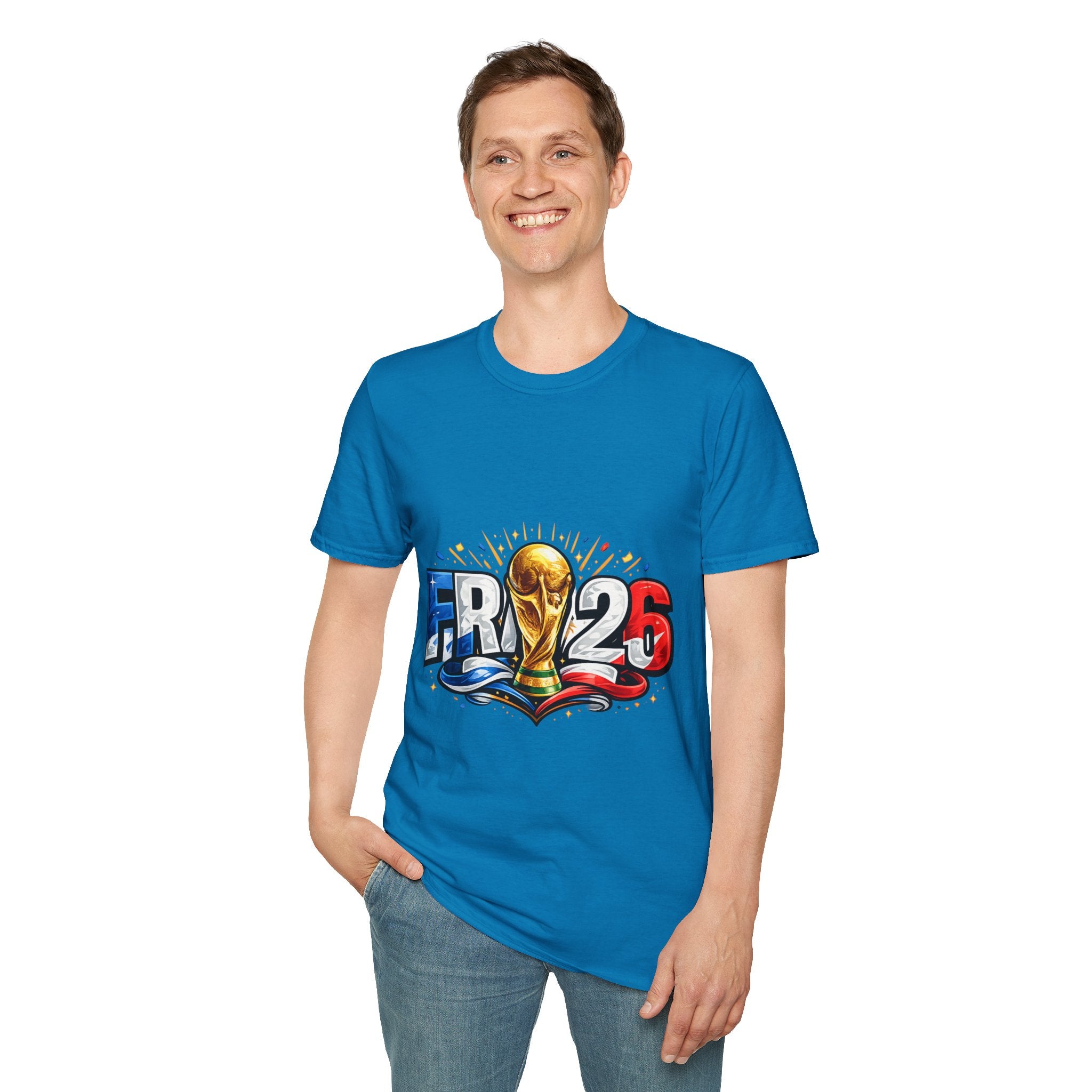 France World Cup Trophy 26 T-Shirt — Soccer Championship Fan Tee