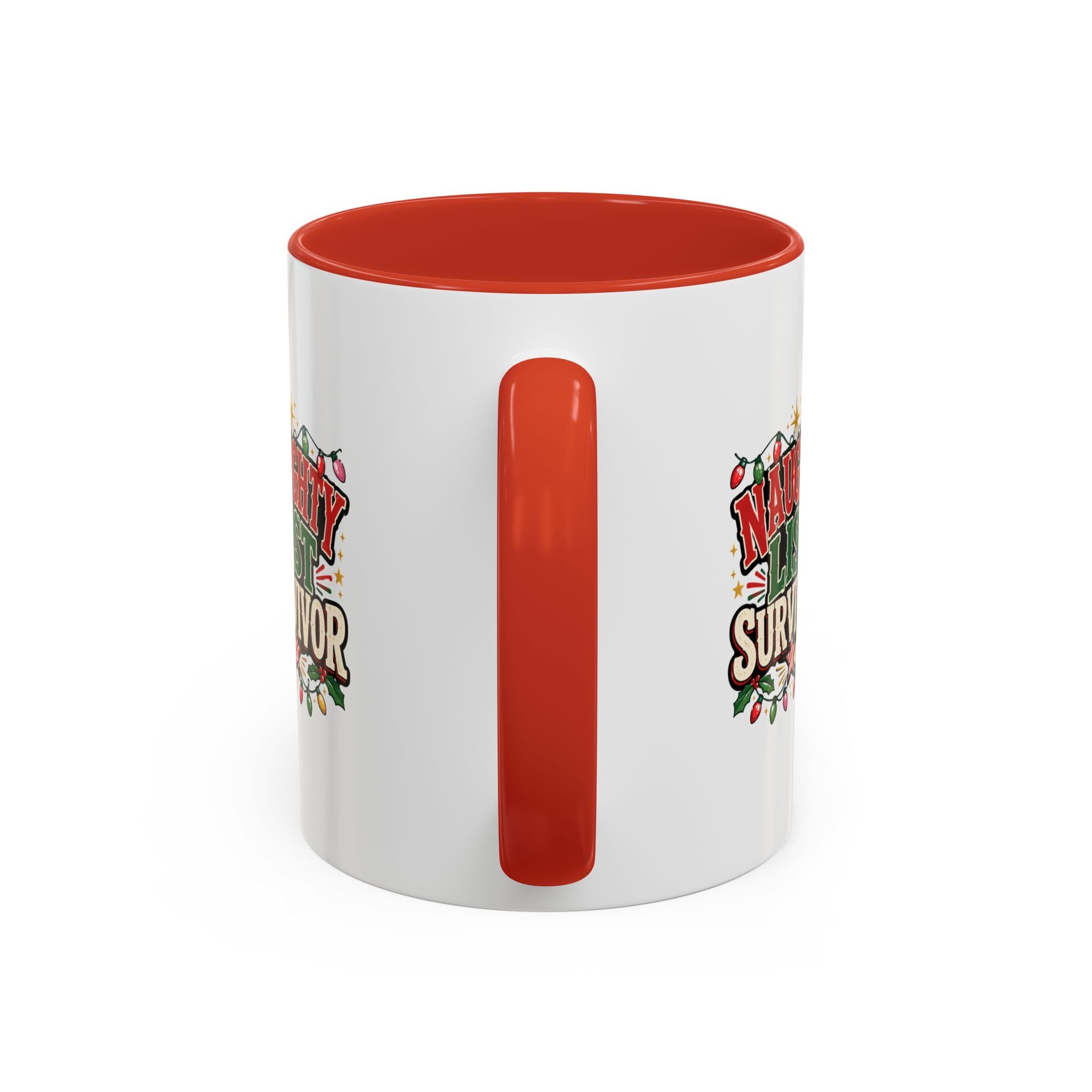 Accent Coffee Mug Naughty List Survivor